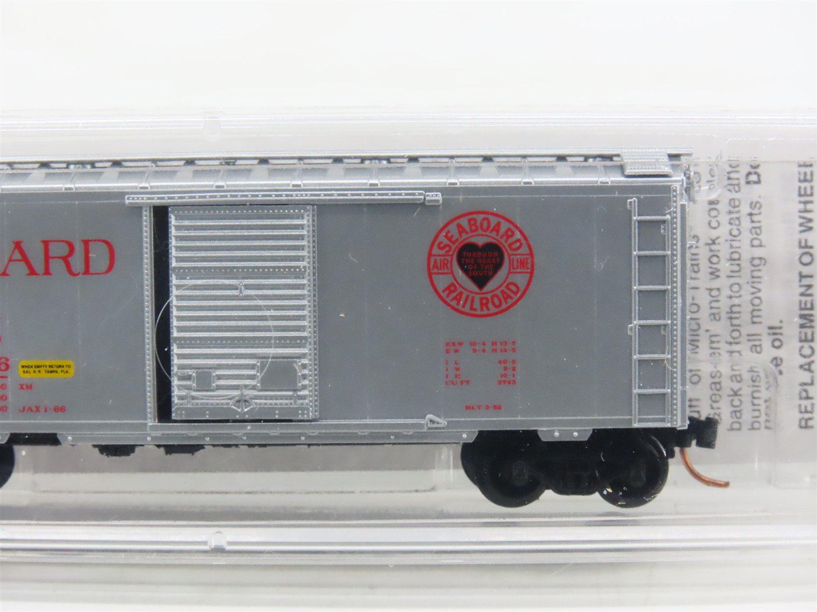 N Scale Micro-Trains MTL 20616 SAL Seaboard Air Line 