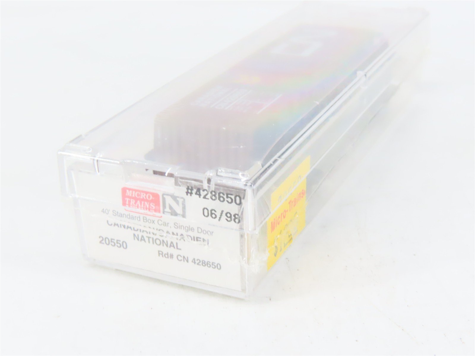 N Scale Micro-Trains MTL 20550 CN Canadian National 40' Box Car #428650