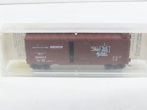 N Scale Kadee Micro-Trains MTL 20610 RI Route Of The Rockets 40' Box Car #20034
