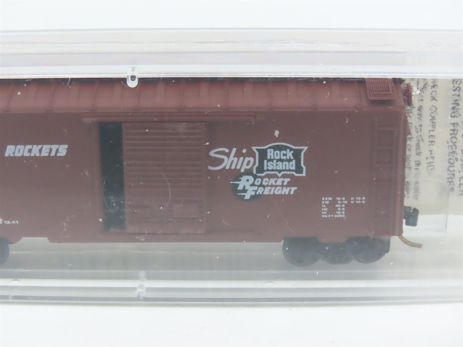 N Scale Kadee Micro-Trains MTL 20610 RI Route Of The Rockets 40' Box Car #20034