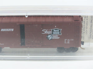 N Scale Kadee Micro-Trains MTL 20610 RI Route Of The Rockets 40' Box Car #20034