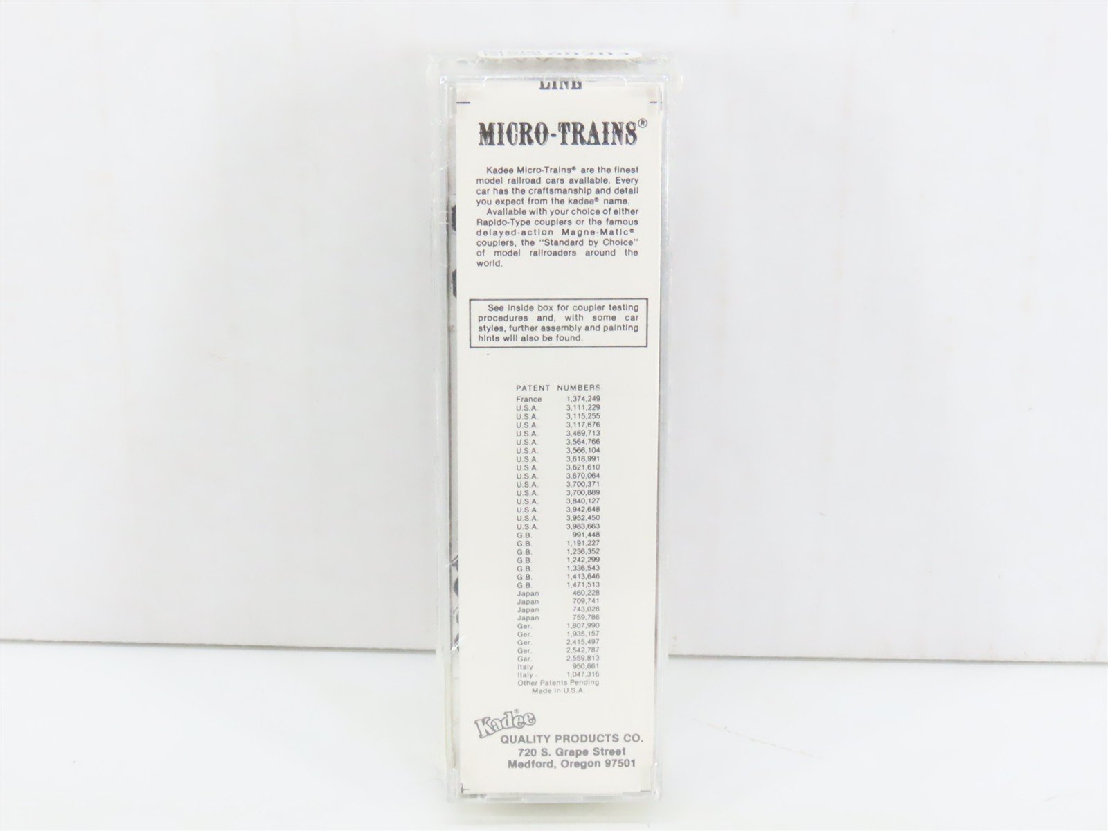 N Scale Kadee Micro-Trains MTL 20610 RI Route Of The Rockets 40' Box Car #20034