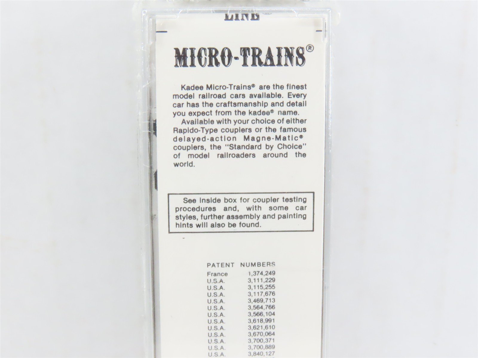 N Scale Kadee Micro-Trains MTL 20610 RI Route Of The Rockets 40' Box Car #20034