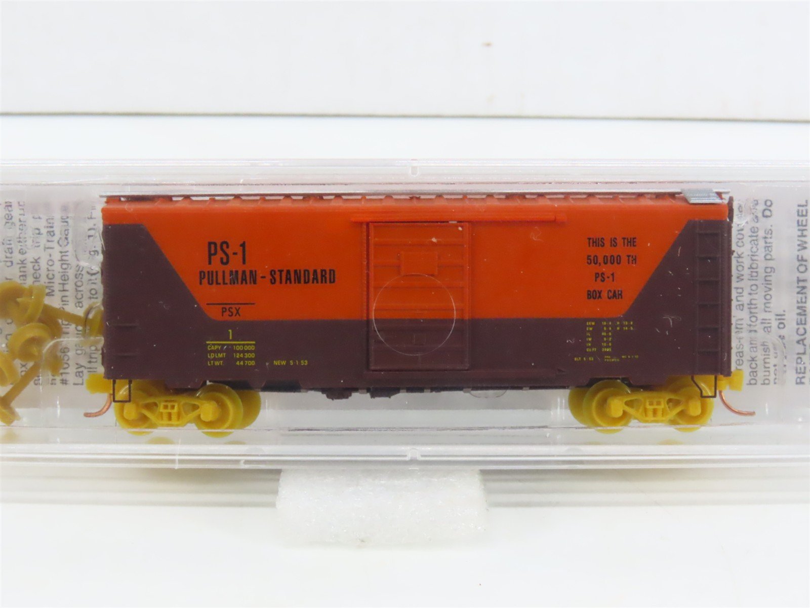 N Scale Micro-Trains MTL 20626 PSX Pullman-Standard Exhibition 40' Box Car #1