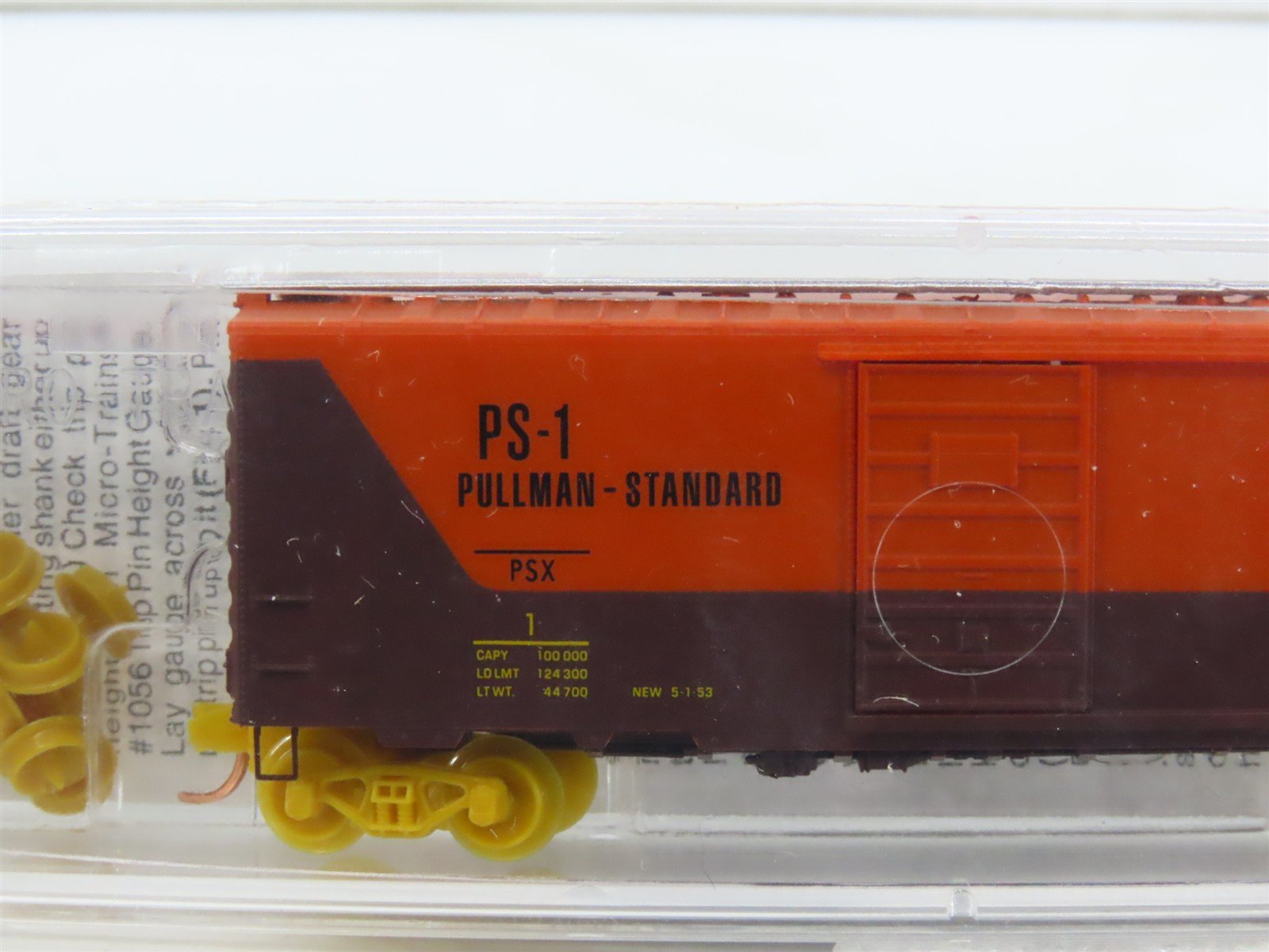 N Scale Micro-Trains MTL 20626 PSX Pullman Standard Exhibition 40' Box Car #1