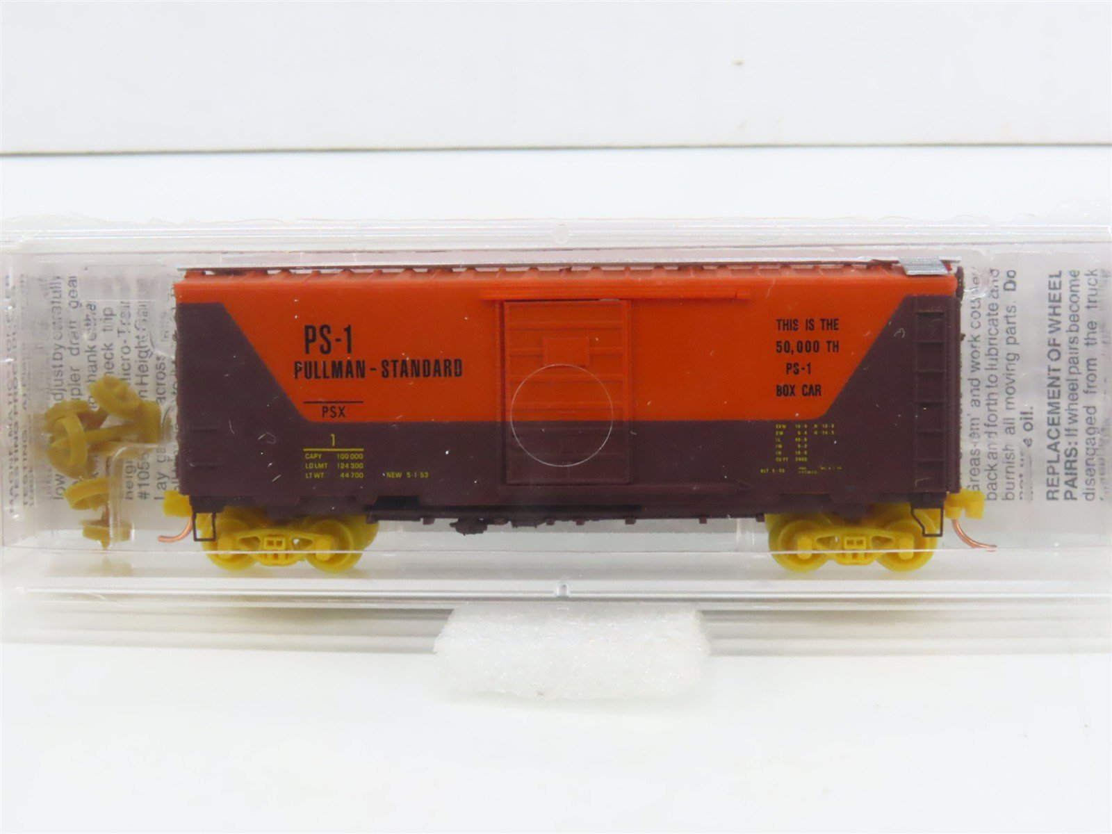 N Scale Micro-Trains MTL 20626 PSX Pullman Standard Exhibition 40' Box Car #1