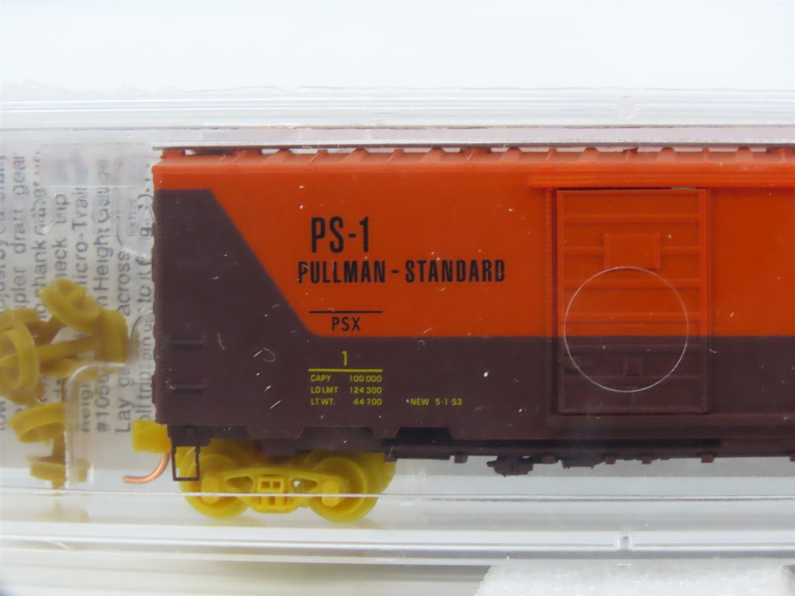 N Scale Micro-Trains MTL 20626 PSX Pullman Standard Exhibition 40' Box Car #1