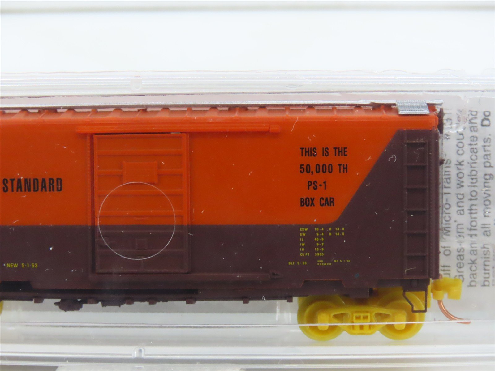 N Scale Micro-Trains MTL 20626 PSX Pullman Standard Exhibition 40' Box Car #1