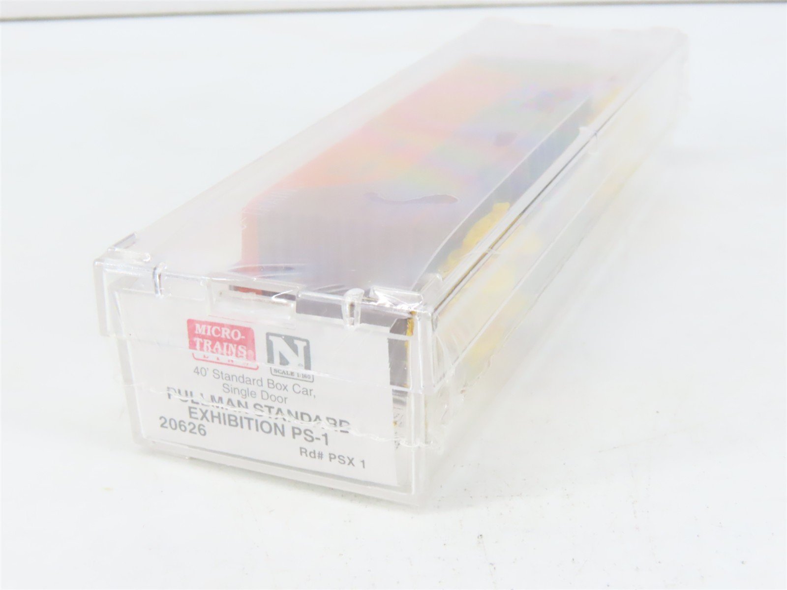 N Scale Micro-Trains MTL 20626 PSX Pullman Standard Exhibition 40' Box Car #1