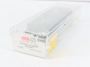 N Scale Micro-Trains MTL 21230 BCOL British Columbia 40' Plug Door Box Car #8002