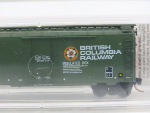N Scale Micro-Trains MTL 21230 BCOL British Columbia 40' Plug Door Box Car #8002