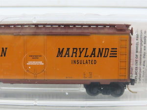 N Scale Micro-Trains MTL 21240 WMRX Western Maryland 40' Plug Door Box Car #14