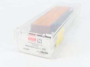 N Scale Micro-Trains MTL 21240 WMRX Western Maryland 40' Plug Door Box Car #14