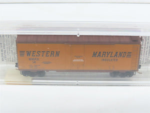 N Scale Micro-Trains MTL 21240 WMRX Western Maryland 40' Plug Door Box Car #14