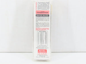 N Scale Micro-Trains MTL 21240 WMRX Western Maryland 40' Plug Door Box Car #14