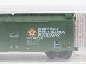 N Scale Micro-Trains MTL 21230 BCOL British Columbia 40' Plug Door Box Car #8004