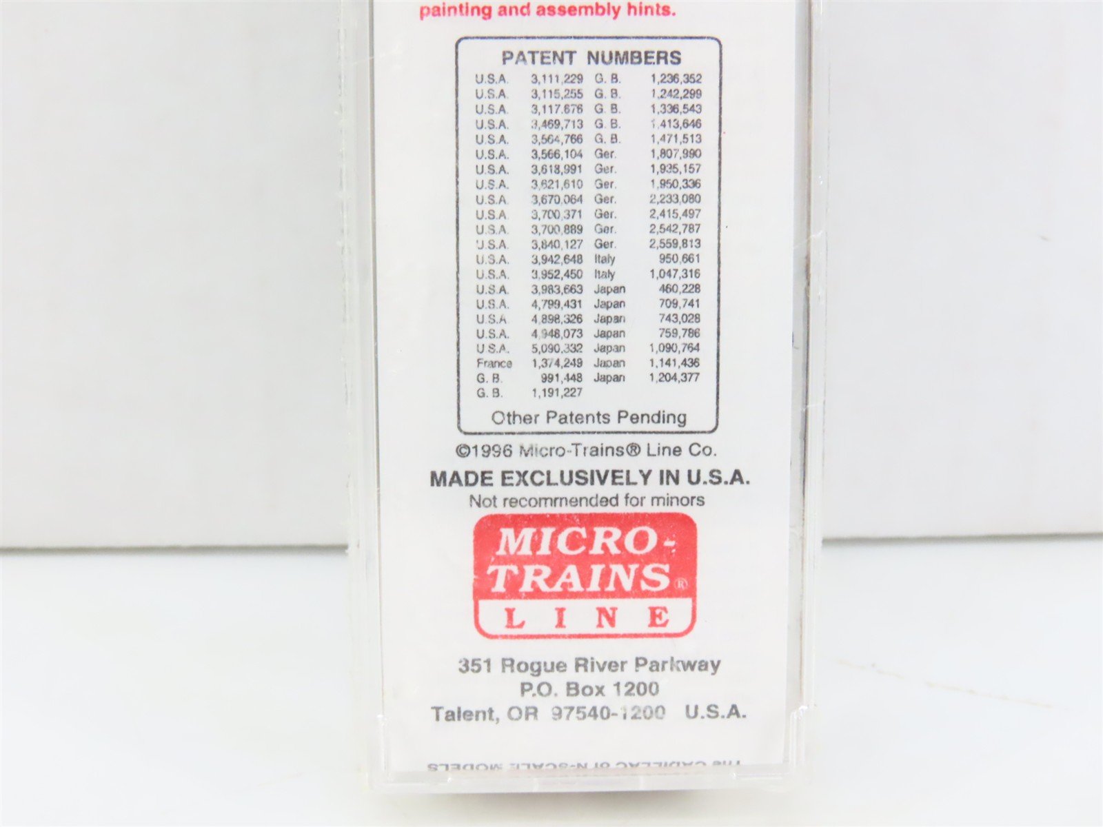 N Scale Micro-Trains MTL 21230 BCOL British Columbia 40' Plug Door Box Car #8004
