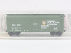 N Scale Micro-Trains MTL 21230 BCOL British Columbia 40' Plug Door Box Car #8004