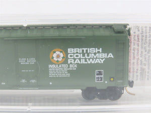 N Scale Micro-Trains MTL 21230 BCOL British Columbia 40' Plug Door Box Car #8004
