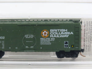 N Scale Micro-Trains MTL 21230 BCOL British Columbia 40' Plug Door Box Car #8002
