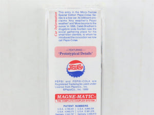 N Scale Micro-Trains MTL 21270 PC Pepsi-Cola 40' Plug Door Box Car #122000