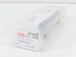 N Scale Micro-Trains MTL 21270 PC Pepsi-Cola 40' Plug Door Box Car #122000