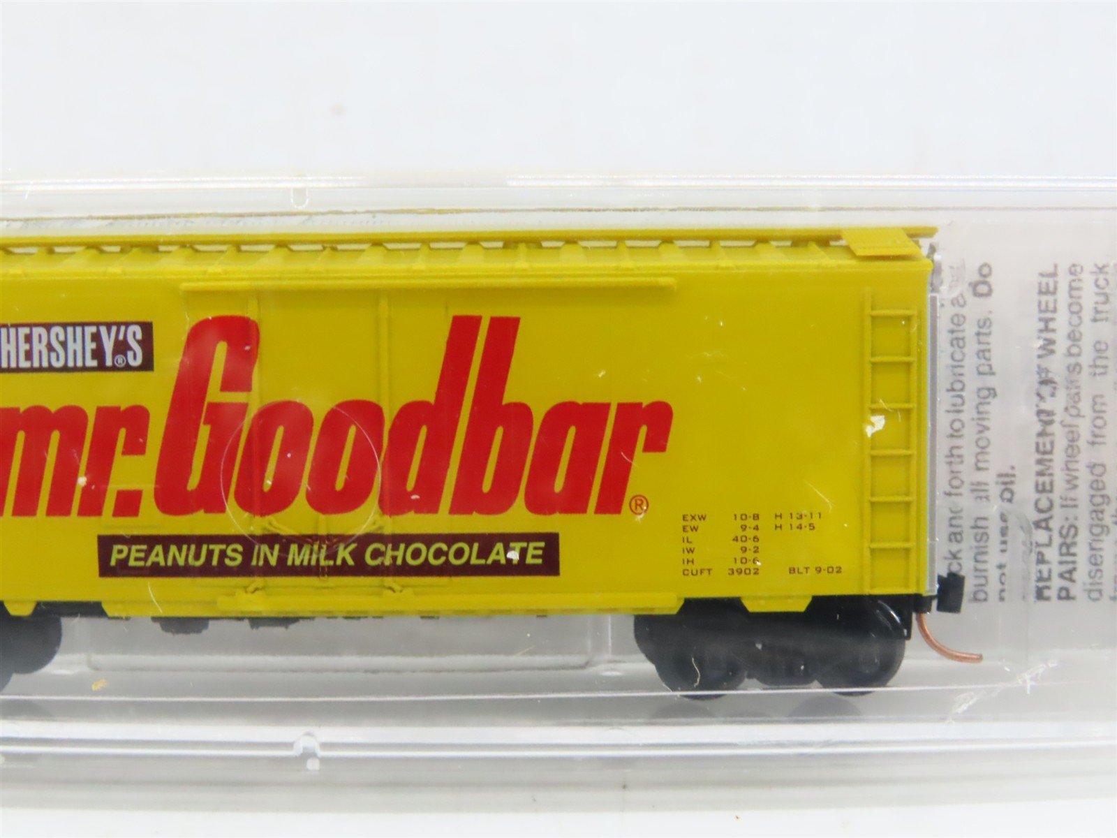 N Scale Micro-Trains MTL 21310 HFC Hershey's Mr. Goodbar 40' Box Car #9002