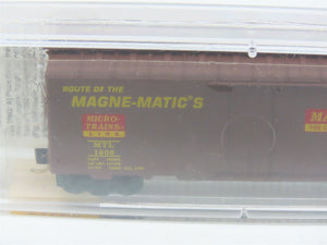 N Scale Micro-Trains MTL 21220 MTL Route Of The Magne-Matics 40' Box Car #1000