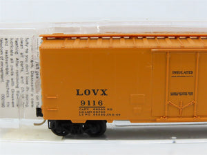 N Scale Micro-Trains MTL 21190 LOVX American Colloid Co. 40' Box Car #9116