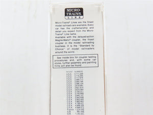 N Scale Micro-Trains MTL 21190 LOVX American Colloid Co. 40' Box Car #9116