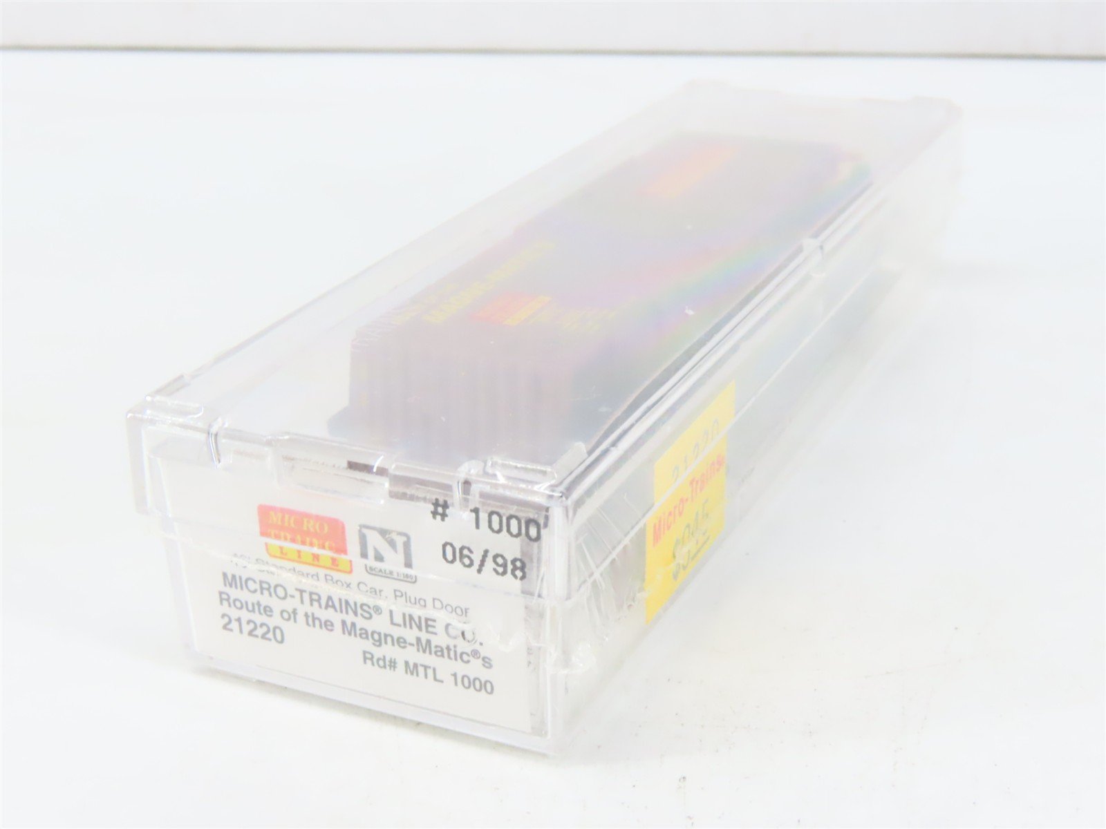 N Scale Micro-Trains MTL 21220 MTL Route Of The Magne-Matics 40' Box Car #1000
