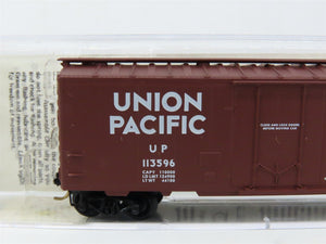 N Kadee Micro-Trains MTL 21140 UP Union Pacific Ship & Travel 40' Boxcar #113596