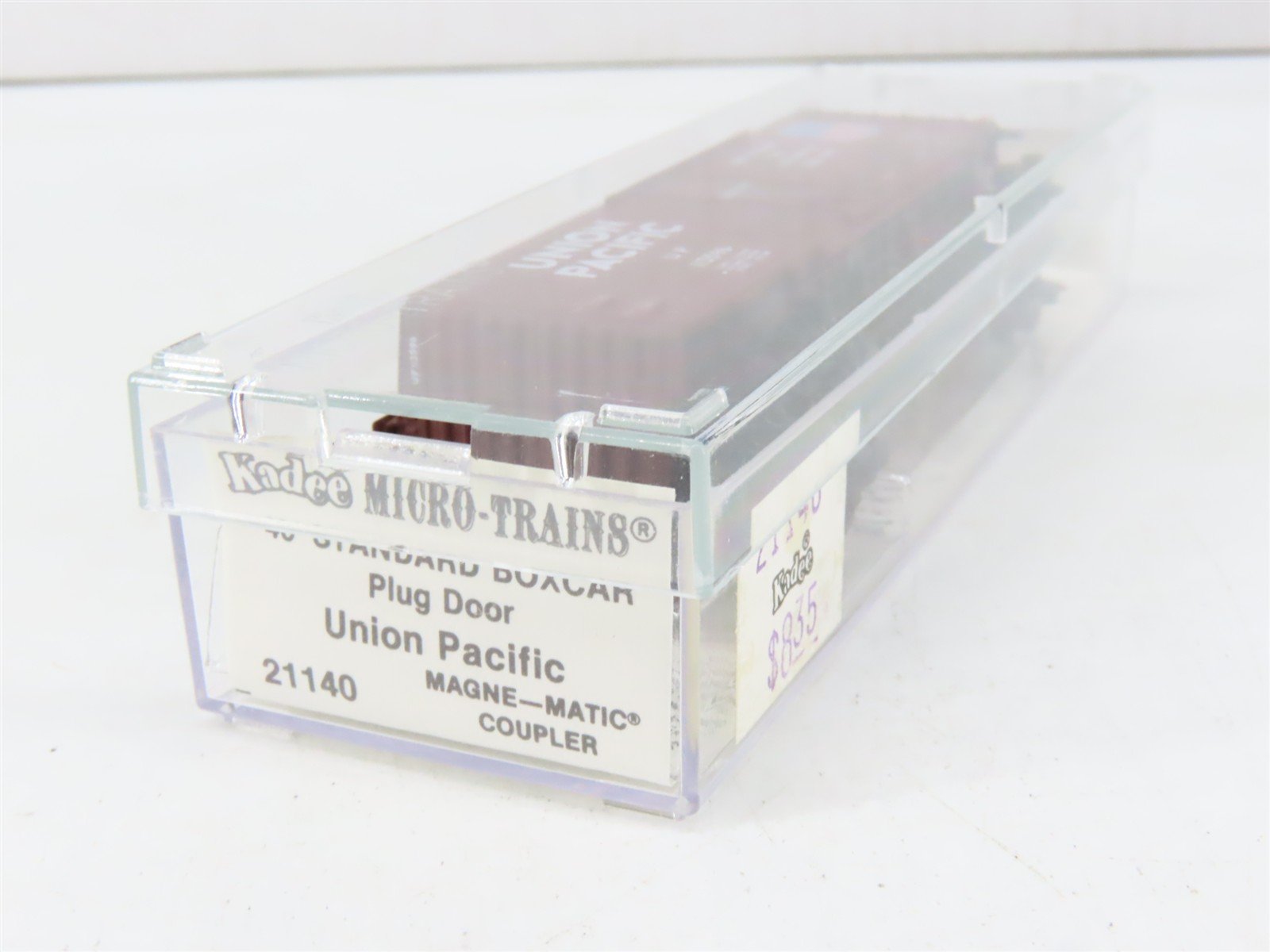 N Kadee Micro-Trains MTL 21140 UP Union Pacific Ship & Travel 40' Boxcar #113596