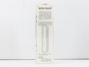 N Scale Kadee Micro-Trains MTL 21150 N&W Norfolk & Western 40' Box Car #47500