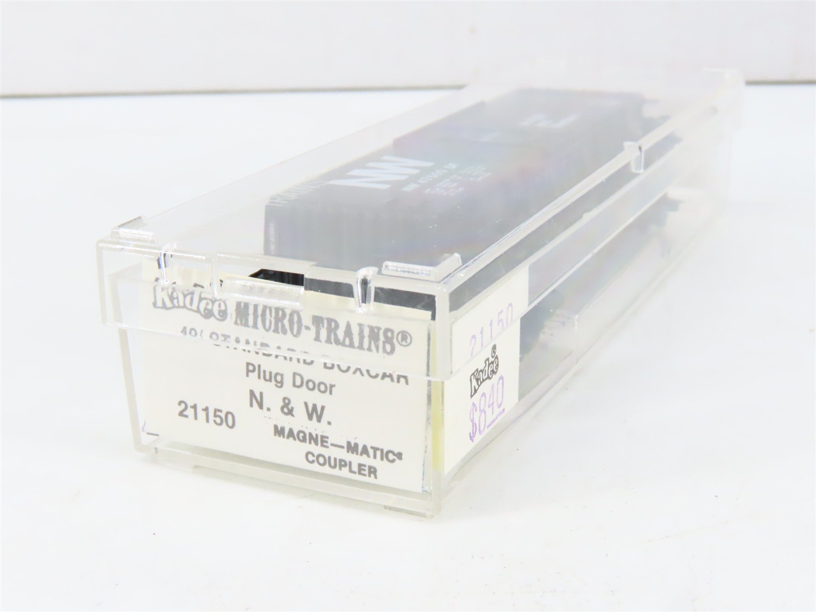 N Scale Kadee Micro-Trains MTL 21150 N&W Norfolk & Western 40' Box Car #47500