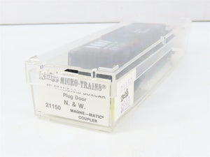 N Scale Kadee Micro-Trains MTL 21150 N&W Norfolk & Western 40' Box Car #47500