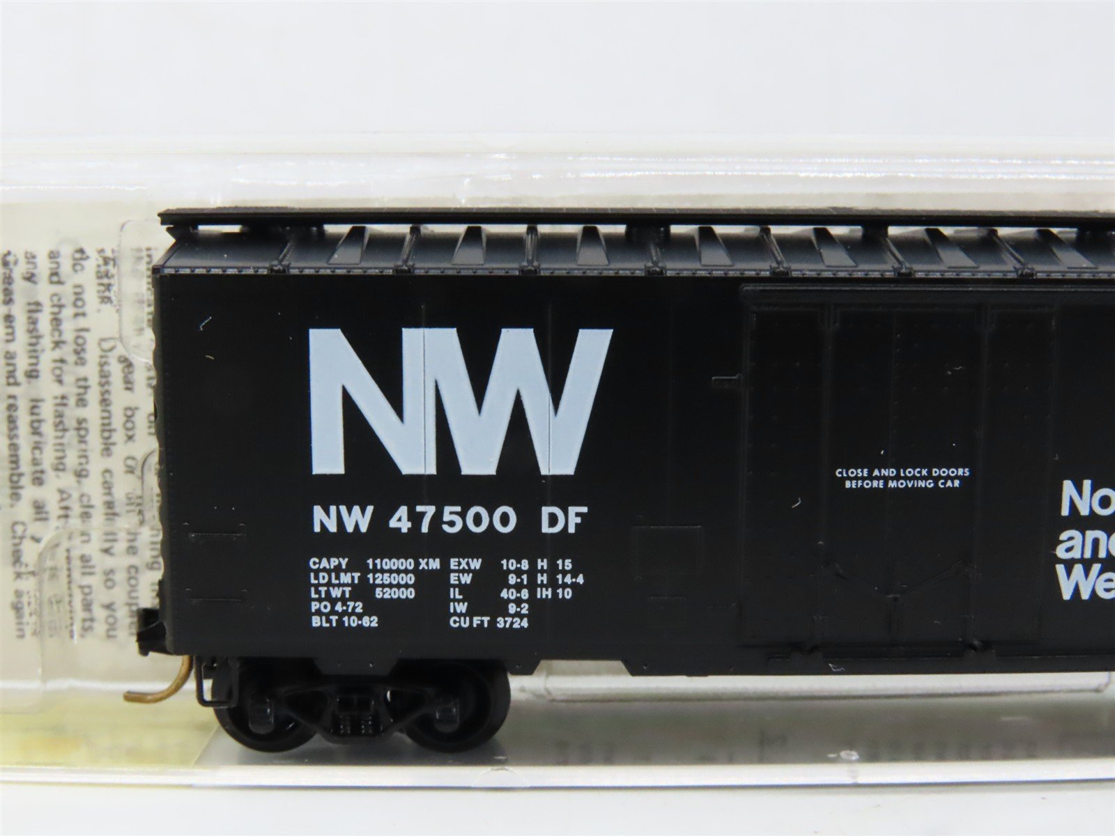 N Scale Kadee Micro-Trains MTL 21150 N&W Norfolk & Western 40' Box Car #47500