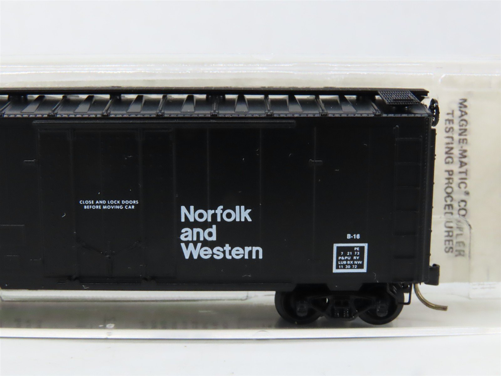 N Scale Kadee Micro-Trains MTL 21150 N&W Norfolk & Western 40' Box Car #47500
