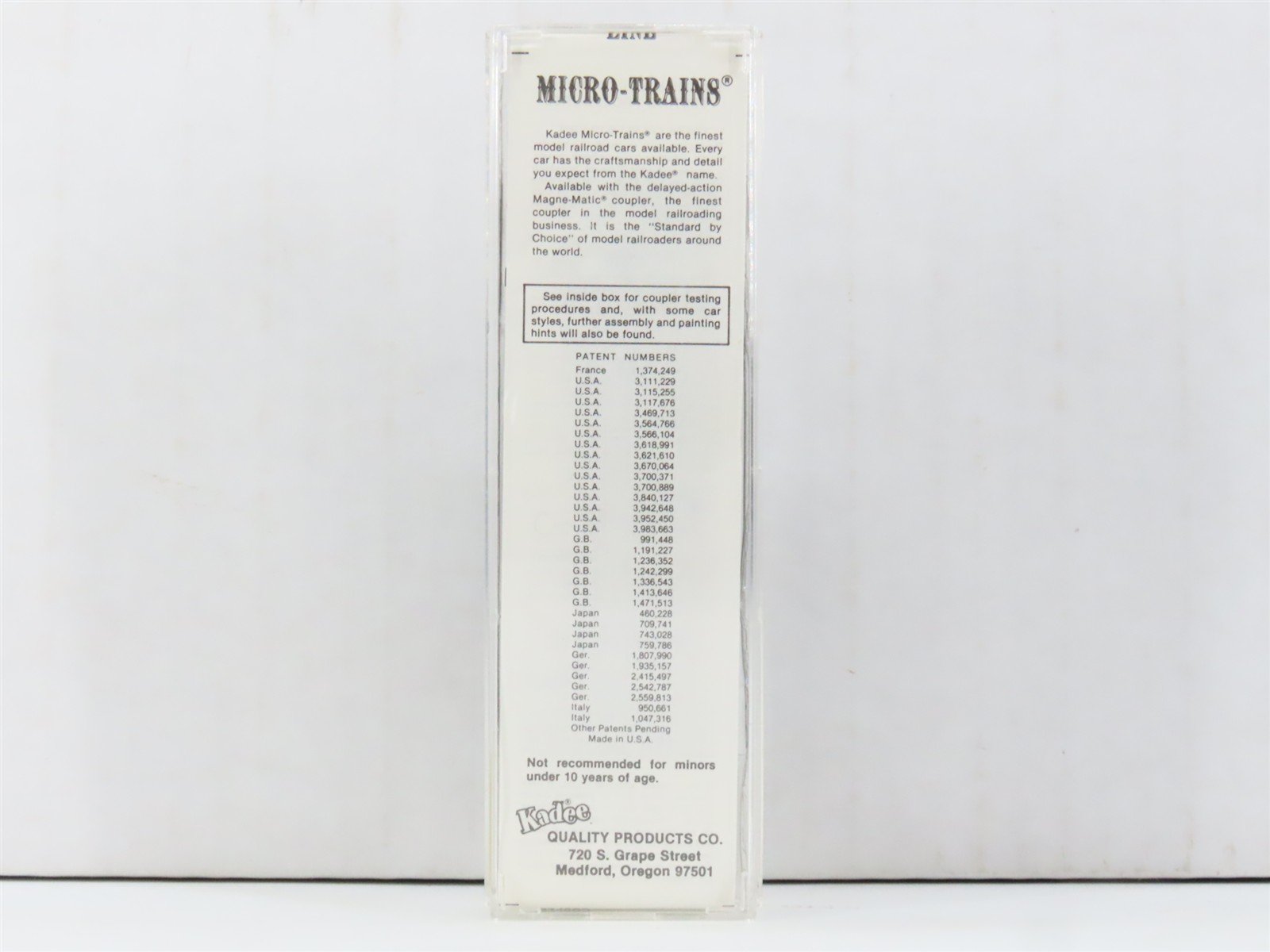 N Scale Kadee Micro-Trains MTL 21150 N&W Norfolk & Western 40' Box Car #47500