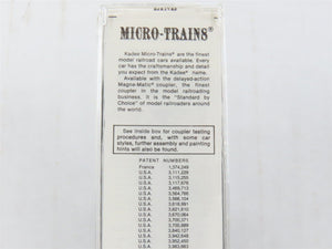 N Scale Kadee Micro-Trains MTL 21150 N&W Norfolk & Western 40' Box Car #47500