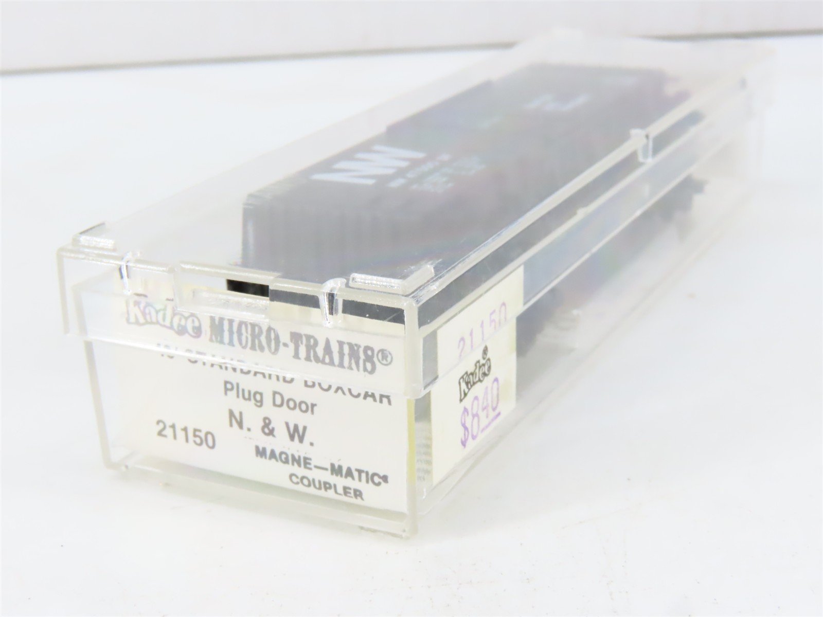 N Scale Kadee Micro-Trains MTL 21150 N&W Norfolk & Western 40' Box Car #47500