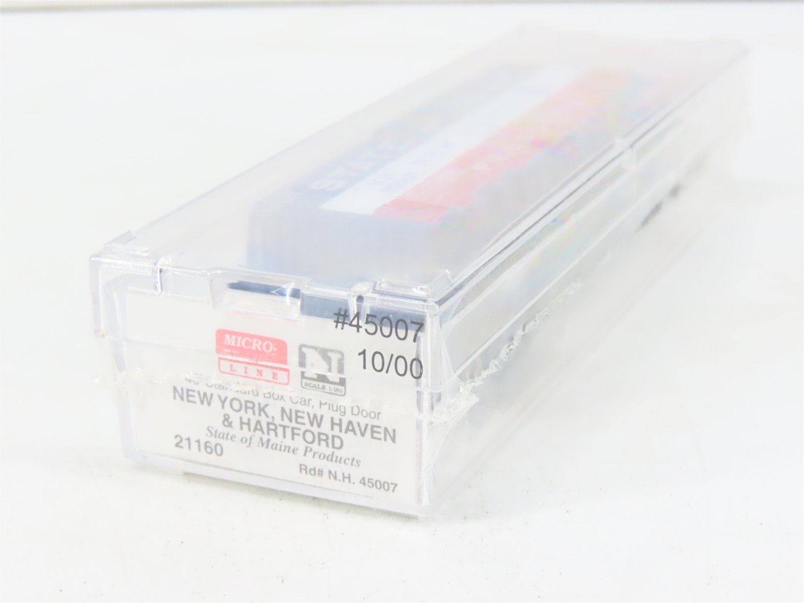 N Scale Micro-Trains MTL 21160 NH State Of Maine 40' Plug Door Box Car #45007