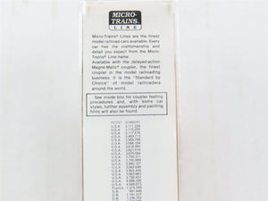 N Scale Micro-Trains MTL 21190 LOVX American Colloid Co. 40' Box Car #9116