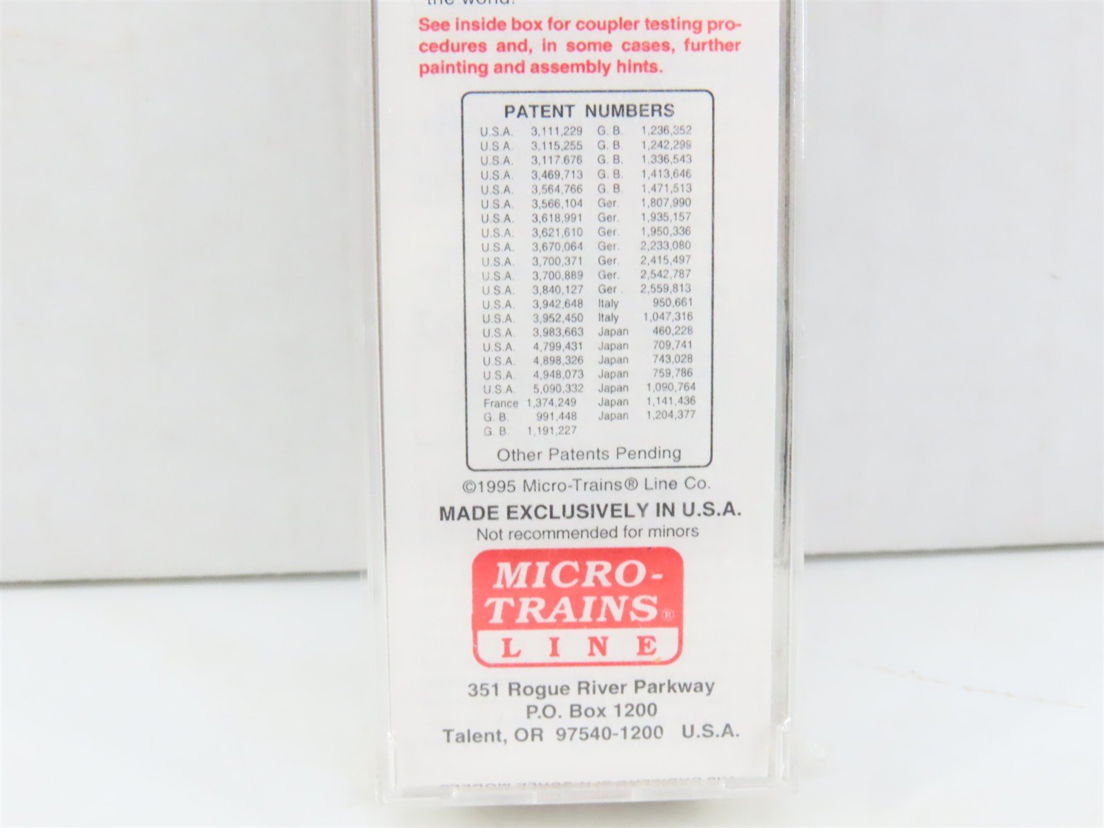 N Scale Micro-Trains MTL 21200 MTL Route Of The Magne-Matics 40' Box Car #80