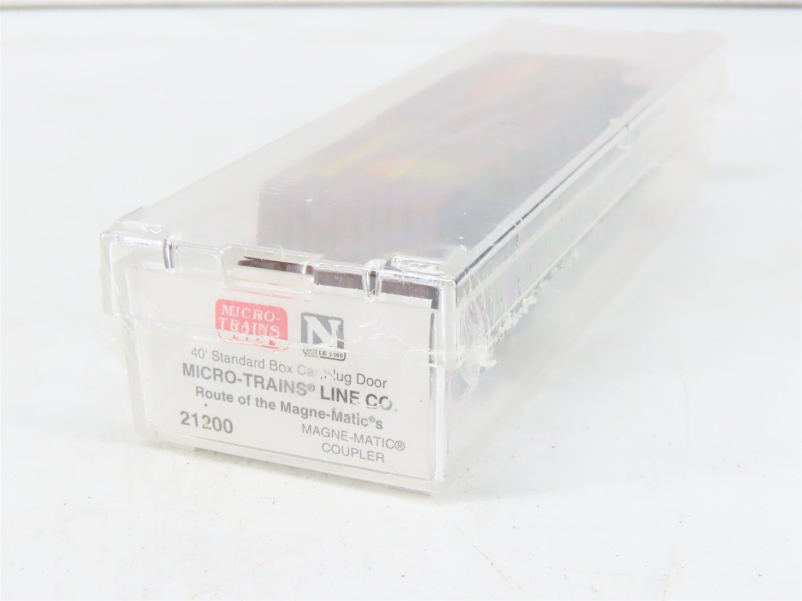 N Scale Micro-Trains MTL 21200 MTL Route Of The Magne-Matics 40' Box Car #80