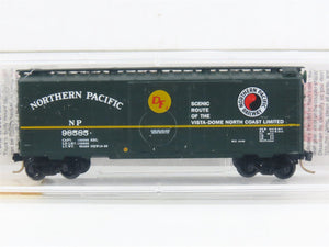 N Scale Micro-Trains MTL 21210 NP Northern Pacific Vista Dome 40' Box Car #98585