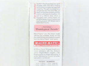 N Scale Micro-Trains MTL 21210 NP Northern Pacific Vista Dome 40' Box Car #98593