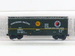 N Scale Micro-Trains MTL 21210 NP Northern Pacific Vista Dome 40' Box Car #98593