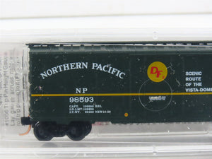 N Scale Micro-Trains MTL 21210 NP Northern Pacific Vista Dome 40' Box Car #98593