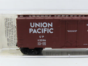 N Kadee Micro-Trains MTL 21140 UP Union Pacific Ship & Travel 40' Boxcar #113596